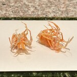 天麩羅 巽 - 才巻海老の足