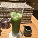 天麩羅 巽 - 冷抹茶