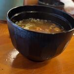 東寿司 - 味噌汁
