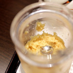 吉野本葛天極堂カフェクデュウー  - 葛あんかけうどんのしょうが '14 9月下旬