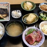 312381573 - 焼き魚定食1800円（銀鱈西京焼き）