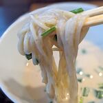 KUBO LABO - つけ汁に入れて担々味完成