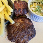 塊肉 石窯焼 肉's Kitchen きたうち - 肉厚なＬハンバーグ！