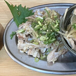 大衆立飲 もつ刺 すずき - 2種盛り　軟骨は2種盛りレギュラーだなww ガツポン酢は初登場