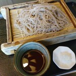 自家製粉 十割そばじろう - せいろ950円(税込)
      言われなければ十割とは思えぬ美しさと、強靭なコシが有ります！
      私の知る中で一番喉越しの良いお蕎麦だと思います。
      すするのが下手な私でもずずっとすすれます♪清涼感半端ない。