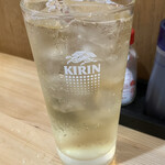 大衆立飲 もつ刺 すずき - ノーマルハイ