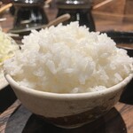 勝烈亭 - おかわりを大盛でお願いしました