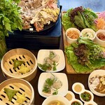 ZEN ROOM - 「お得コース」薬膳×五感で包むミナリ・サムギョプサル