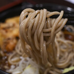 立喰いそば梅市 - ゲソかき揚そば(冷)@税込650円