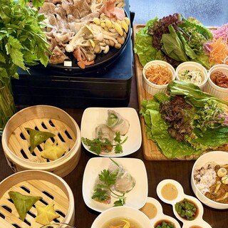 ミナリ・サムギョプサルメニューのコース