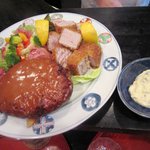 新和食 きくい - 名物「王様コロッケ」・鮪トロフライ・生ハムサラダ