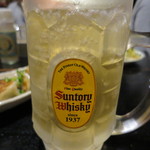 横浜 青葉餃子 - 角ハイボール　2014.09