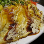 横浜 青葉餃子 - オム焼きそば　2014.09