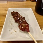 炭火焼 こうちゃん - お通しの串