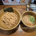 ベジポタつけ麺えん寺 - ベジポタつけ麺(胚芽麺) ¥1000