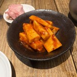 焼肉ホルモン 風土. - 山芋キムチ