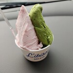 Libisco - 더블 여름 딸기 / 말차 750엔