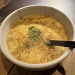 焼肉ホルモン 風土. - 究極の玉子スープ