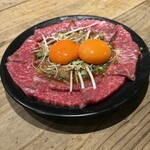 焼肉ホルモン 風土. - 黒毛和牛カルパッチョ