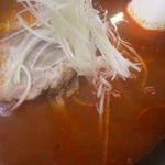 みちのく道中そば - 地獄ラーメン（アップ）
