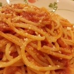 Saizeriya - パルマ風スパゲッティ トマト味