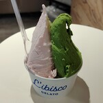 リビスコ - 『ダブル　夏イチゴ／抹茶』７５０円