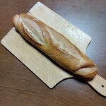 フランスベ－カリー - 形状だけの『フランスパン（ハーフサイズ）』２７０円