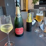 Mendi - 立ち上がりは“泡系”で。食欲が改めてグッと喚起されます。