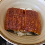 ゆで太郎 - ご飯半分のミニうな丼