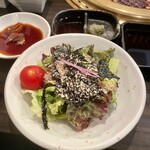 SATOブリアン - 《夏のど直球コース》白ごまと海苔のサラダ