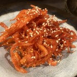 お酒とおばんざい めくみ - 甘辛スルメキムチ
