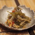 割烹さいお - お供はじゃこ万願寺