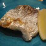 割烹さいお - 太刀魚　塩焼き