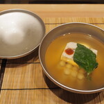 割烹さいお - 清まし仕立て　焼鱧真蒸