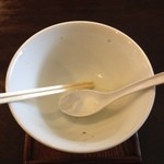 麺や しき - しき麺（700円）＋麺大盛（100円）うまいわあ♪