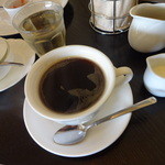 ポルトボヌール - モーニングセット（ホットコーヒー）