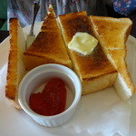 モーニングセット（ホットトースト）