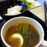 スーパーホテル - 北海道上陸初のスープカレーはここの朝食でした。意外とおいしい！