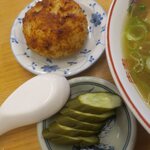 佐々木食堂 - 味噌おにぎり（￥100）