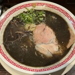 豚骨ラーメン 大竜 - ラーメン（黒）