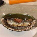 Izakaya Otsuka - お通し(イワシ梅煮)