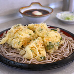 そば処 かめや - 天玉せいろ＠税込550円