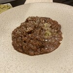 La Bonta - ポルチーニ茸の赤ワインリゾット