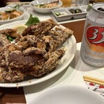 サイゴン - ソフトシェルクラブの唐揚げ　バーバーバービール