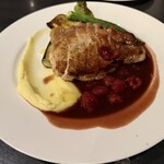 ビストロ キャトルズ - ゆめポーク香草焼き