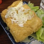 豊田屋 - 厚揚げ