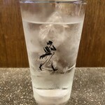 旅人シェフのタイ食堂 KHAO - 芋焼酎だいやめ水割り