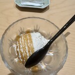 鮨 いわ貴 - 豆乳アイス