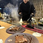 大阪鉄板焼き 神戸牛ステーキ Zin - 