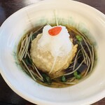 胡々里庵 - 揚げだしそばがき